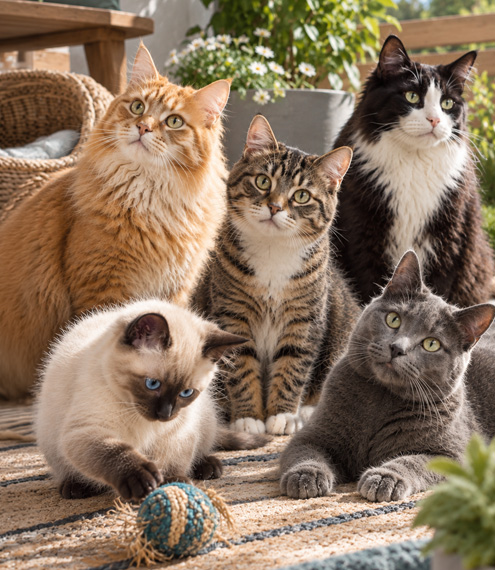 etapas de la vida de un gato